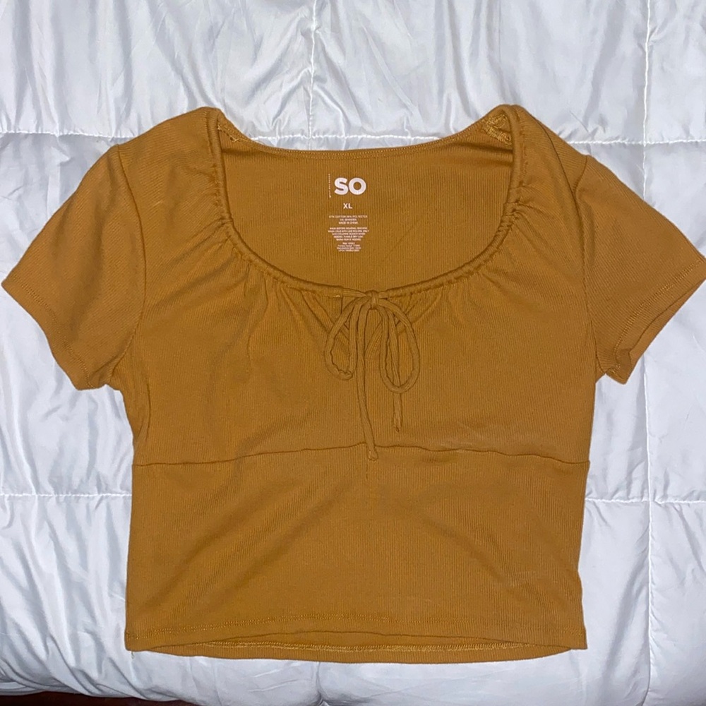 Sonoma yellow blouse